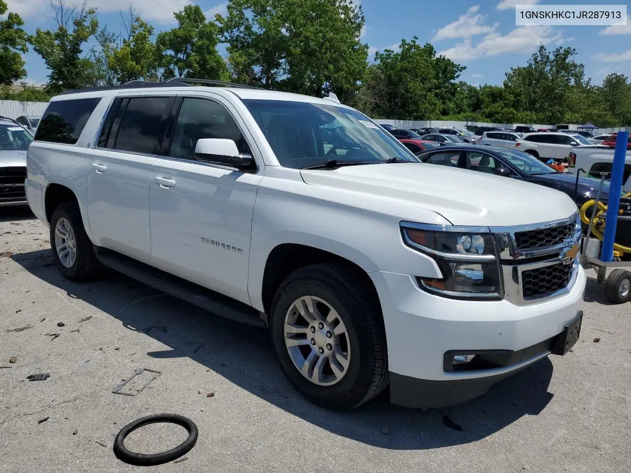 2018 Chevrolet Suburban K1500 Lt VIN: 1GNSKHKC1JR287913 Lot: 62855625