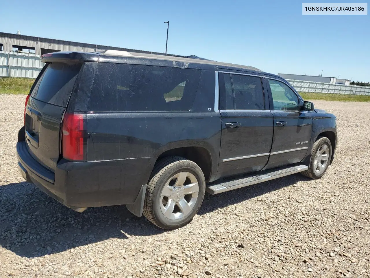 2018 Chevrolet Suburban K1500 Lt VIN: 1GNSKHKC7JR405186 Lot: 62915405