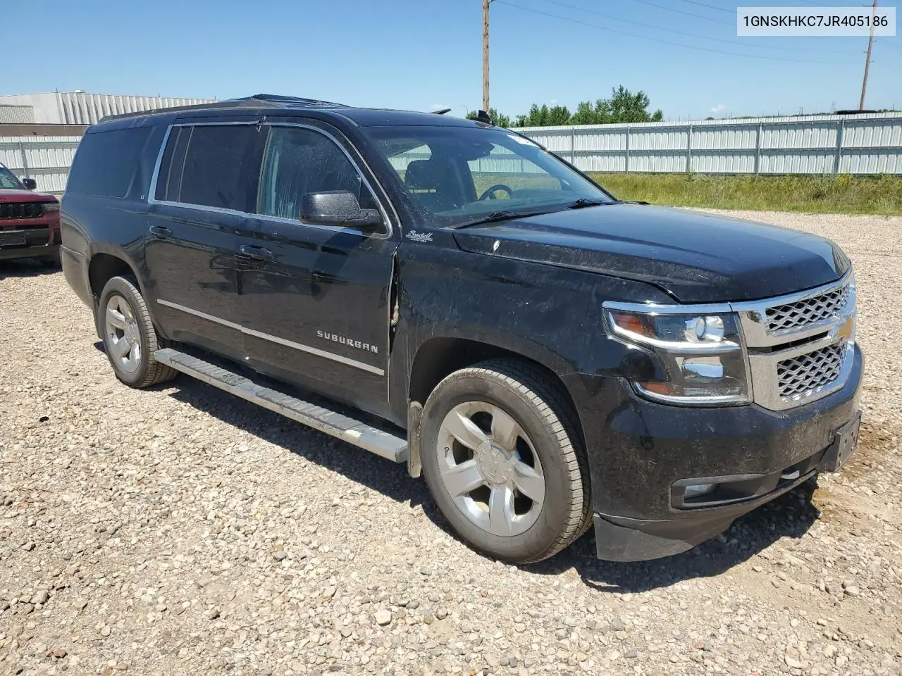 2018 Chevrolet Suburban K1500 Lt VIN: 1GNSKHKC7JR405186 Lot: 62915405