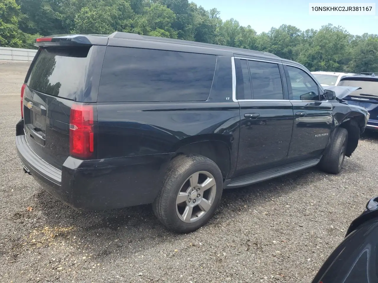 2018 Chevrolet Suburban K1500 Lt VIN: 1GNSKHKC2JR381167 Lot: 63419995