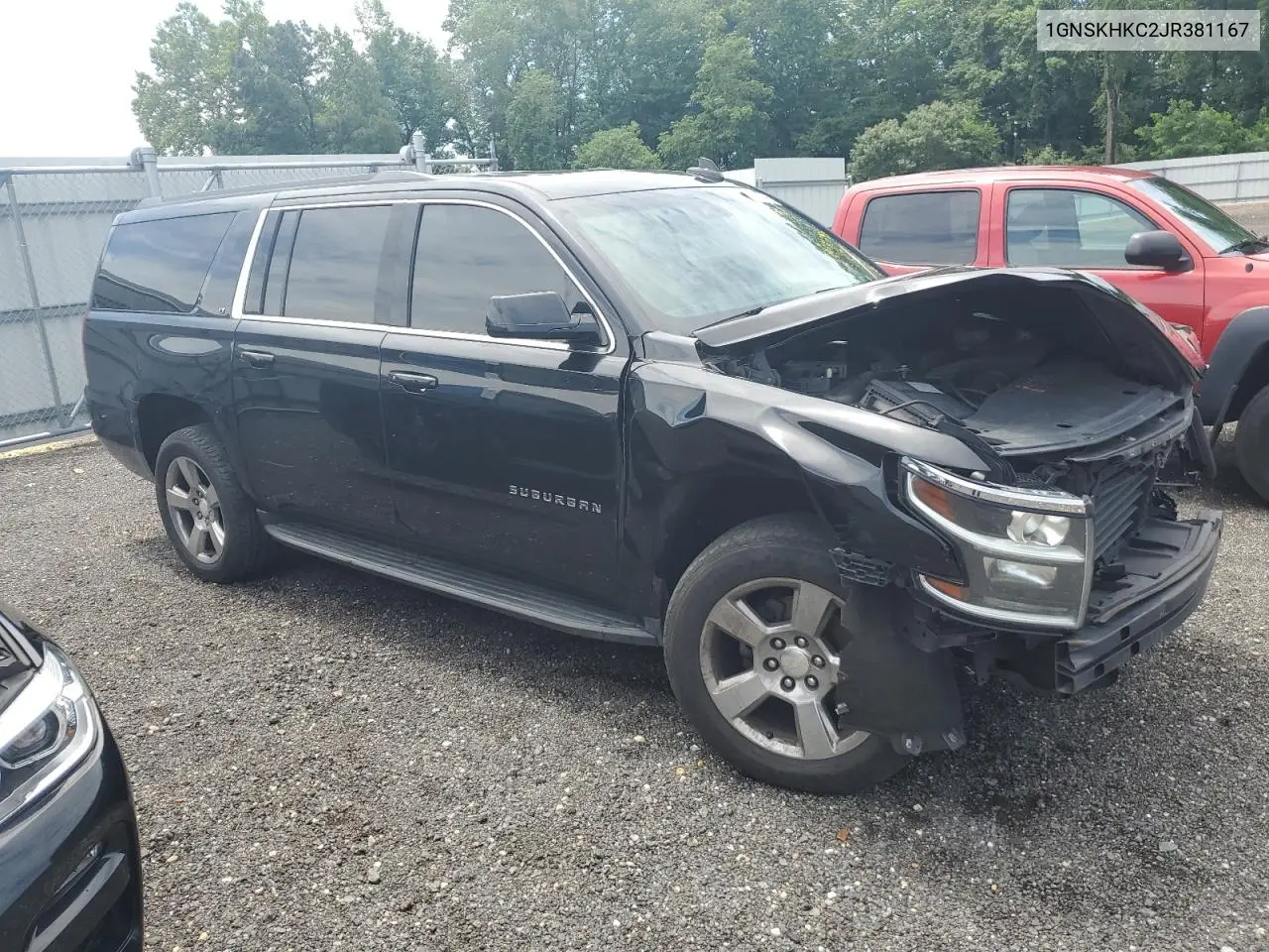 2018 Chevrolet Suburban K1500 Lt VIN: 1GNSKHKC2JR381167 Lot: 63419995