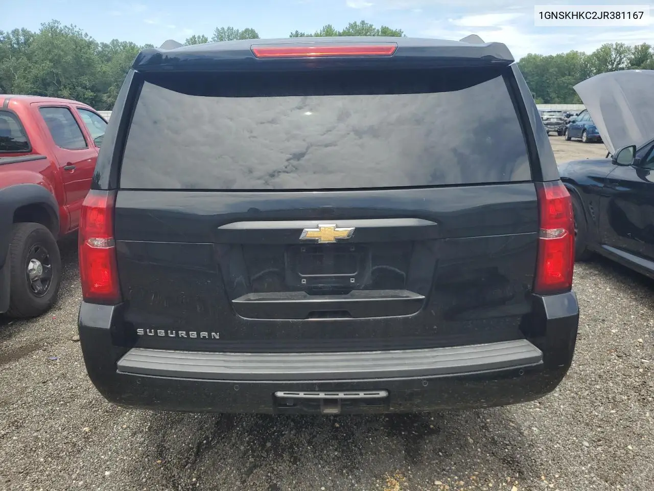2018 Chevrolet Suburban K1500 Lt VIN: 1GNSKHKC2JR381167 Lot: 63419995