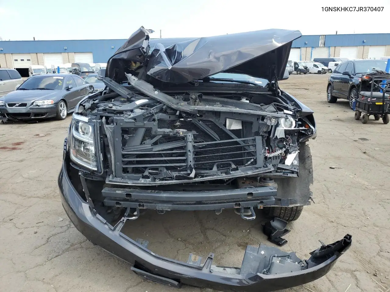 2018 Chevrolet Suburban K1500 Lt VIN: 1GNSKHKC7JR370407 Lot: 65757625