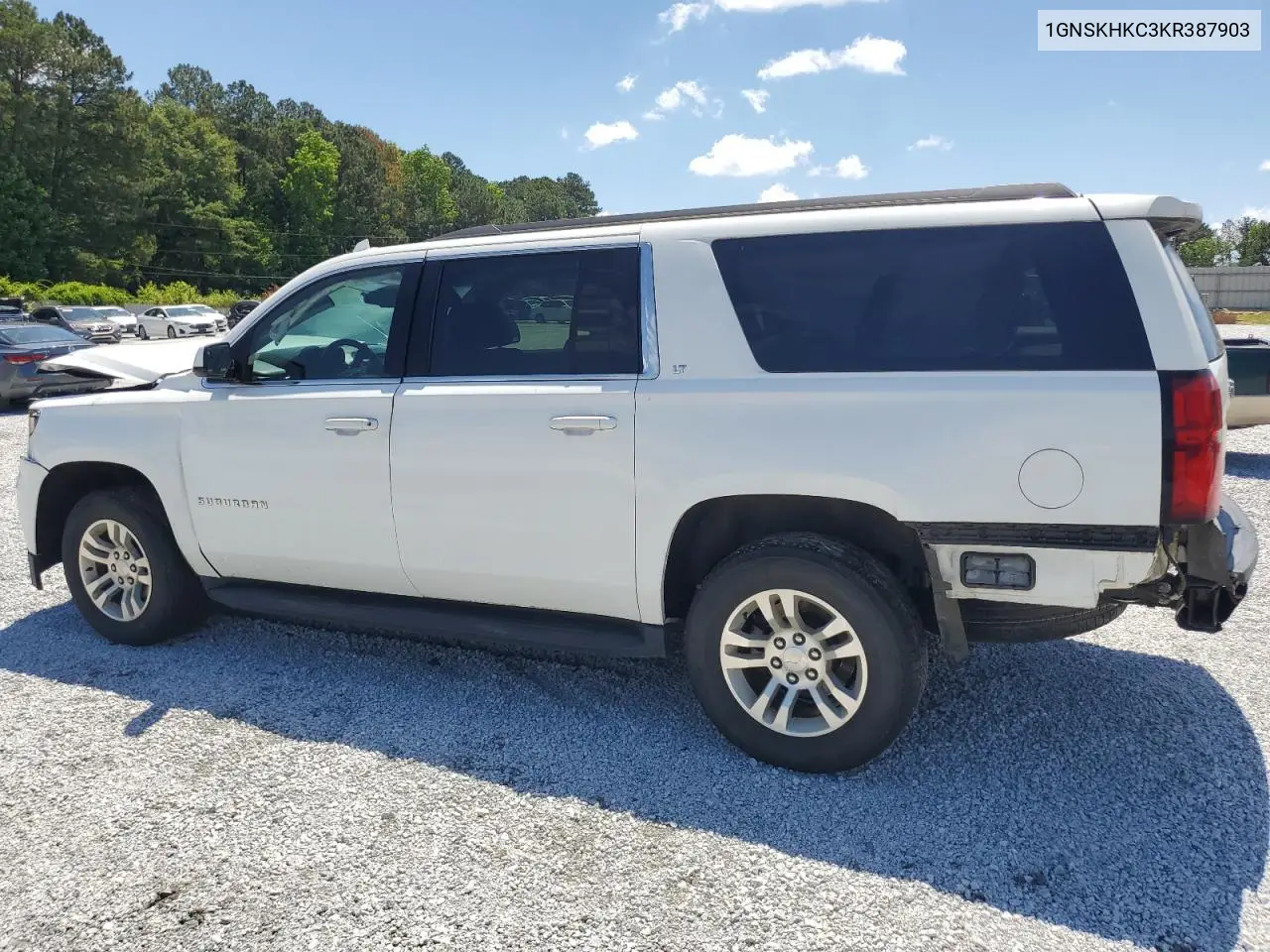 2019 Chevrolet Suburban K1500 Lt VIN: 1GNSKHKC3KR387903 Lot: 57580805