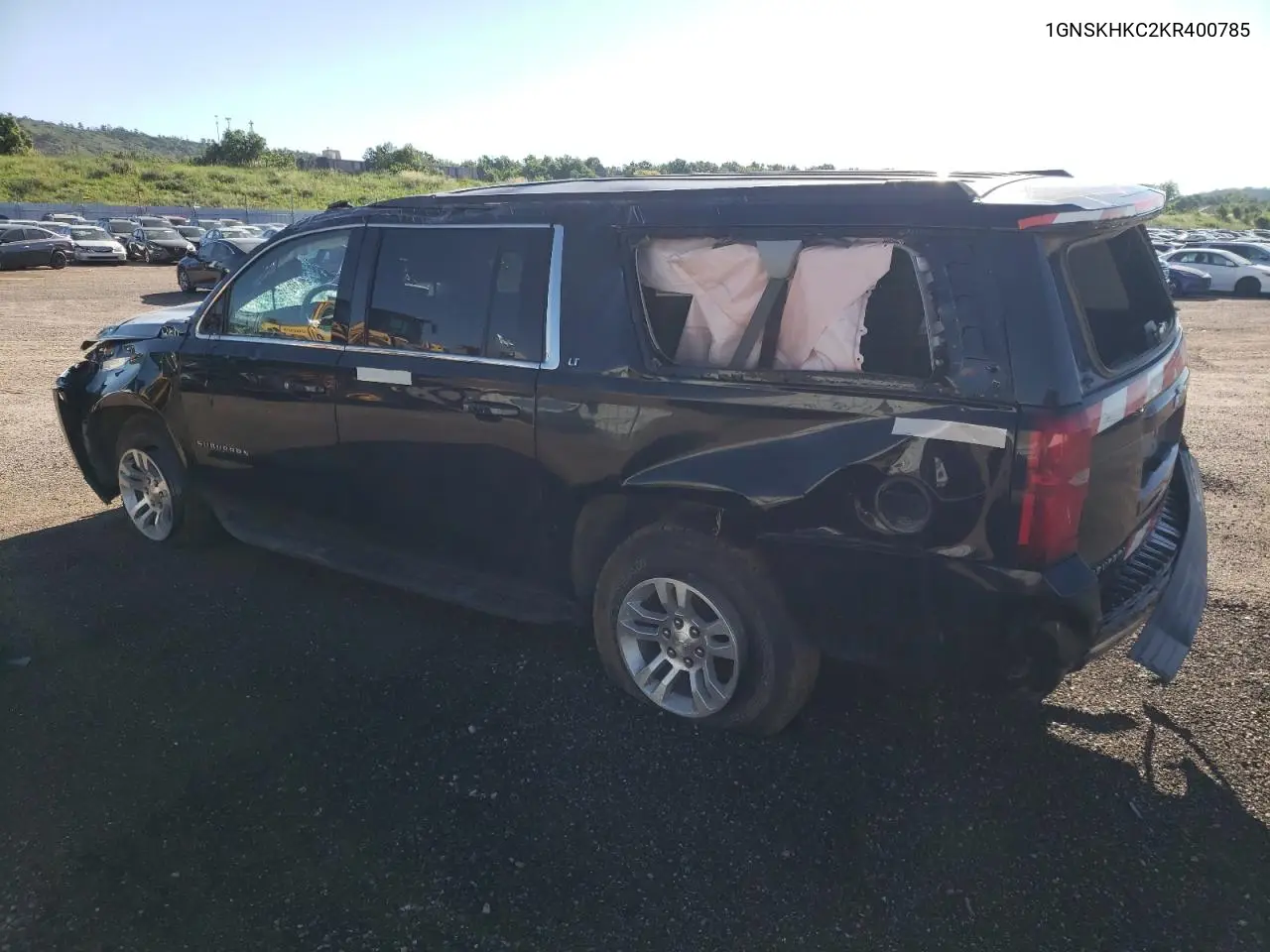 2019 Chevrolet Suburban K1500 Lt VIN: 1GNSKHKC2KR400785 Lot: 58612943