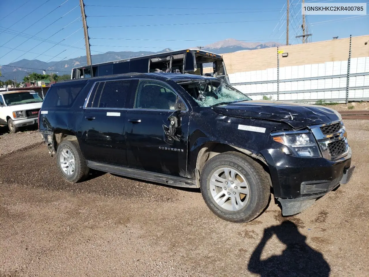 2019 Chevrolet Suburban K1500 Lt VIN: 1GNSKHKC2KR400785 Lot: 58612943