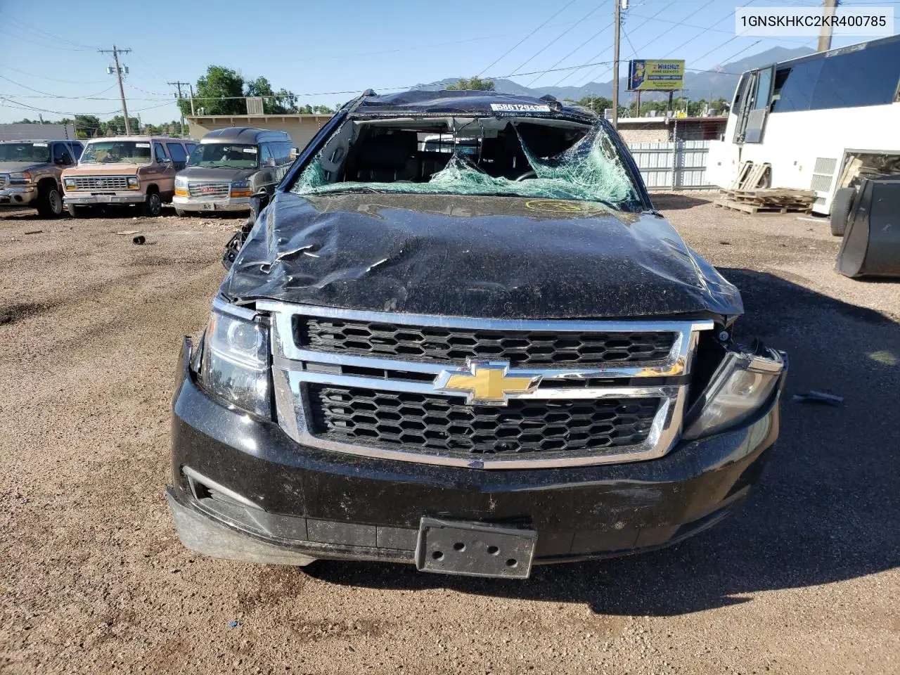 2019 Chevrolet Suburban K1500 Lt VIN: 1GNSKHKC2KR400785 Lot: 58612943