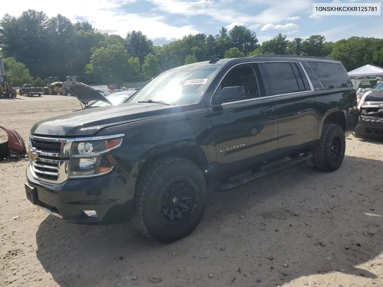 2019 Chevrolet Suburban K1500 Lt VIN: 1GNSKHKCXKR125781 Lot: 61845455