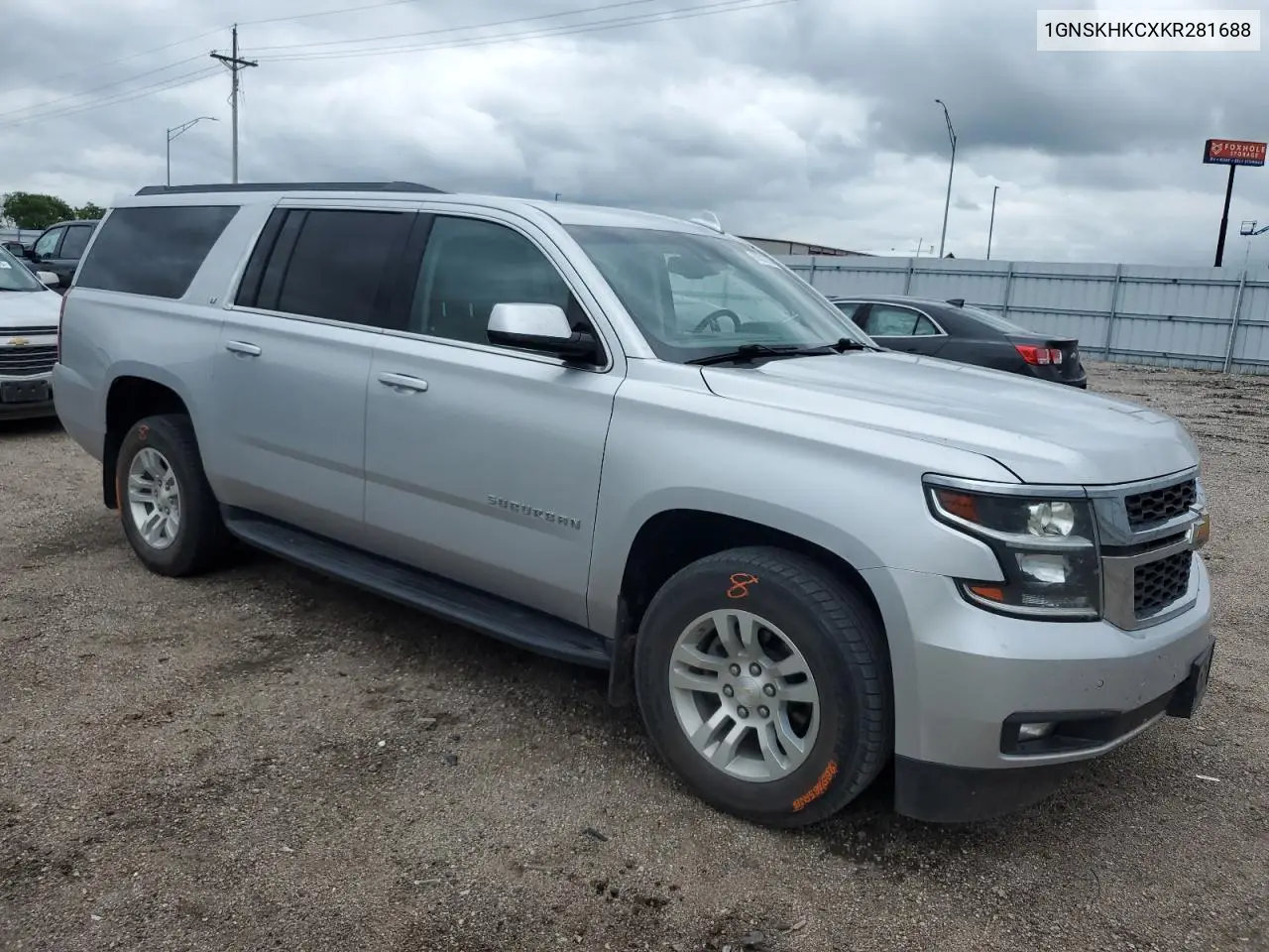 2019 Chevrolet Suburban K1500 Lt VIN: 1GNSKHKCXKR281688 Lot: 62031335