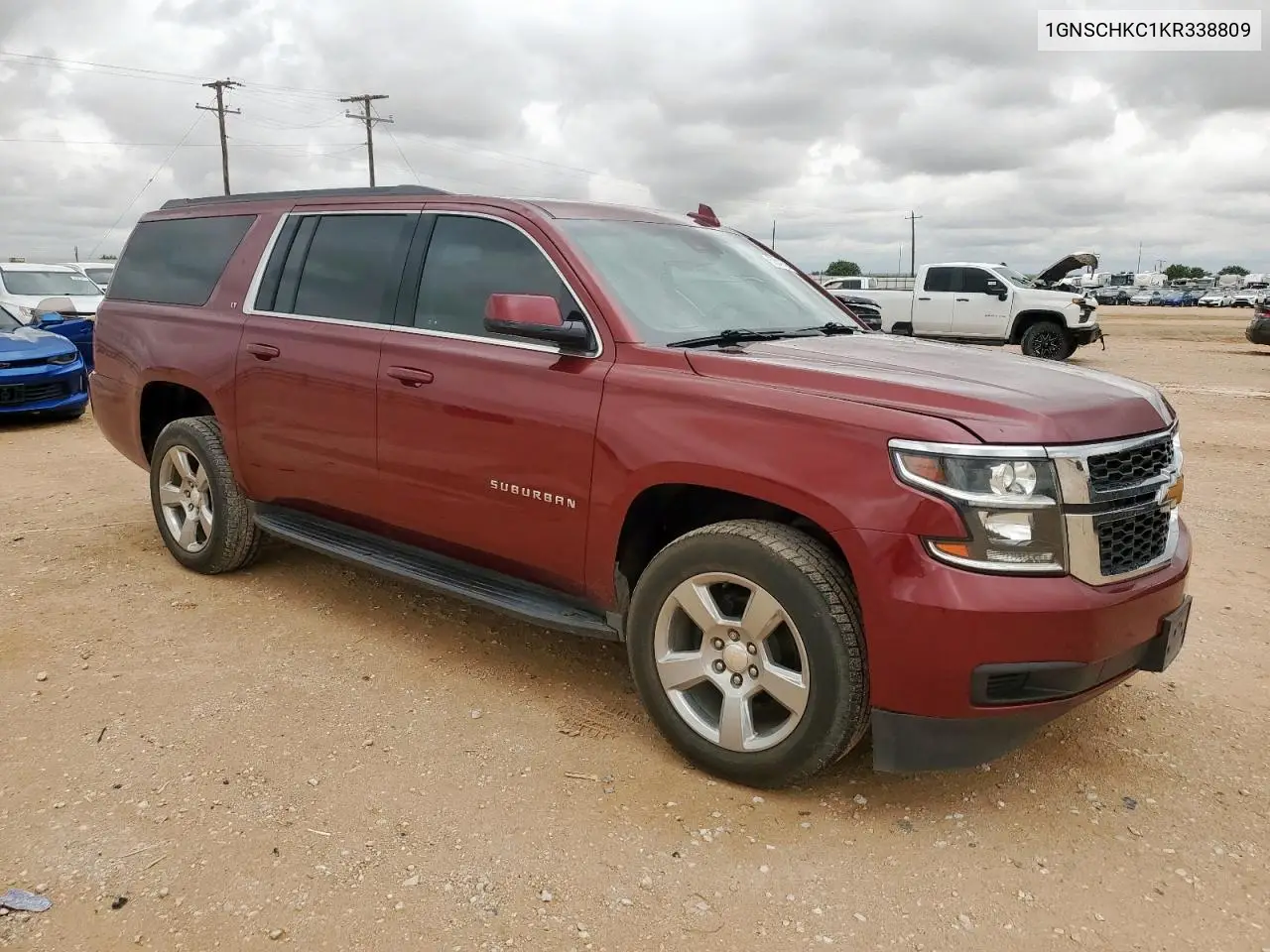 2019 Chevrolet Suburban C1500 Lt VIN: 1GNSCHKC1KR338809 Lot: 62541525