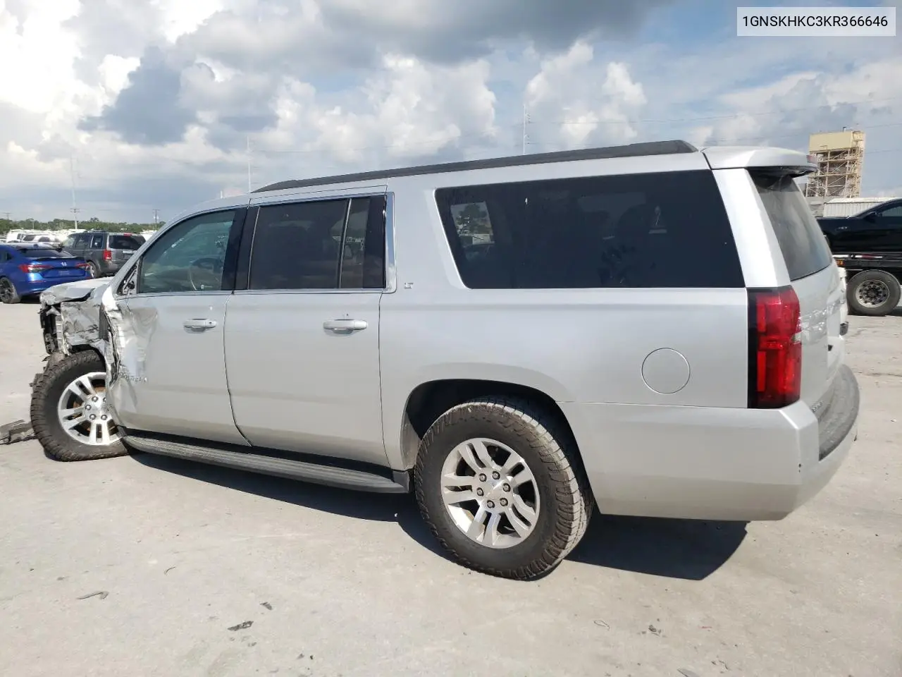 2019 Chevrolet Suburban K1500 Lt VIN: 1GNSKHKC3KR366646 Lot: 62834825