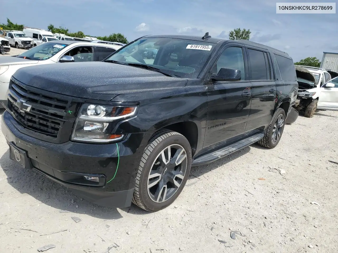 2020 Chevrolet Suburban K1500 Lt VIN: 1GNSKHKC9LR278699 Lot: 61911955