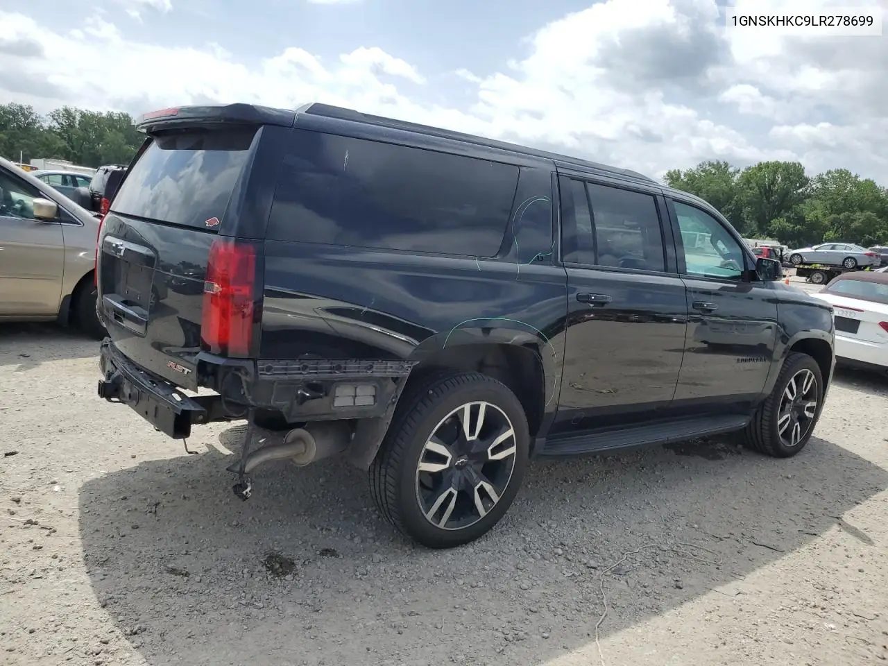 2020 Chevrolet Suburban K1500 Lt VIN: 1GNSKHKC9LR278699 Lot: 61911955