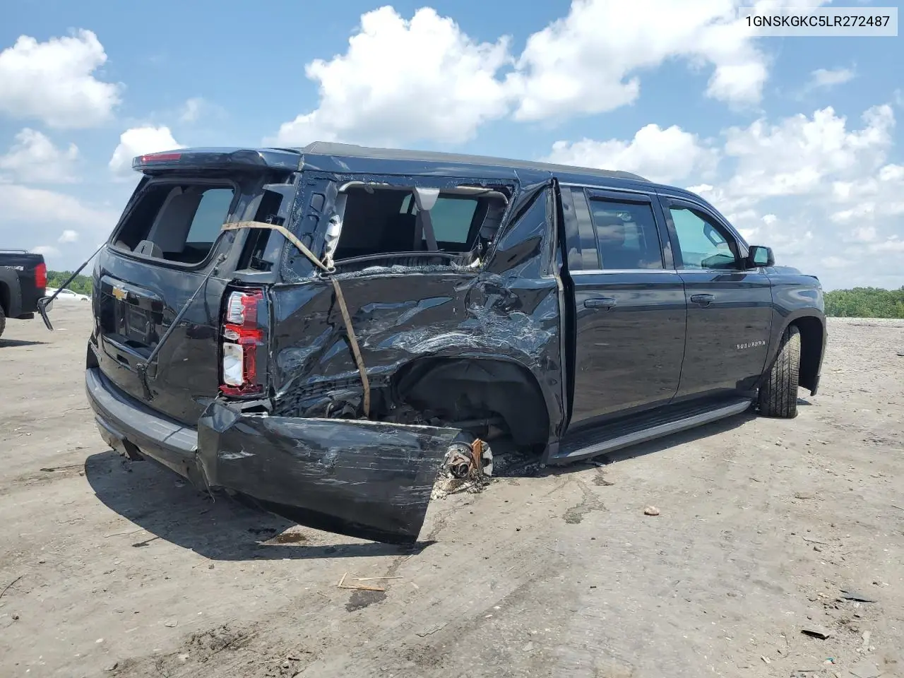 2020 Chevrolet Suburban K1500 Ls VIN: 1GNSKGKC5LR272487 Lot: 62207025