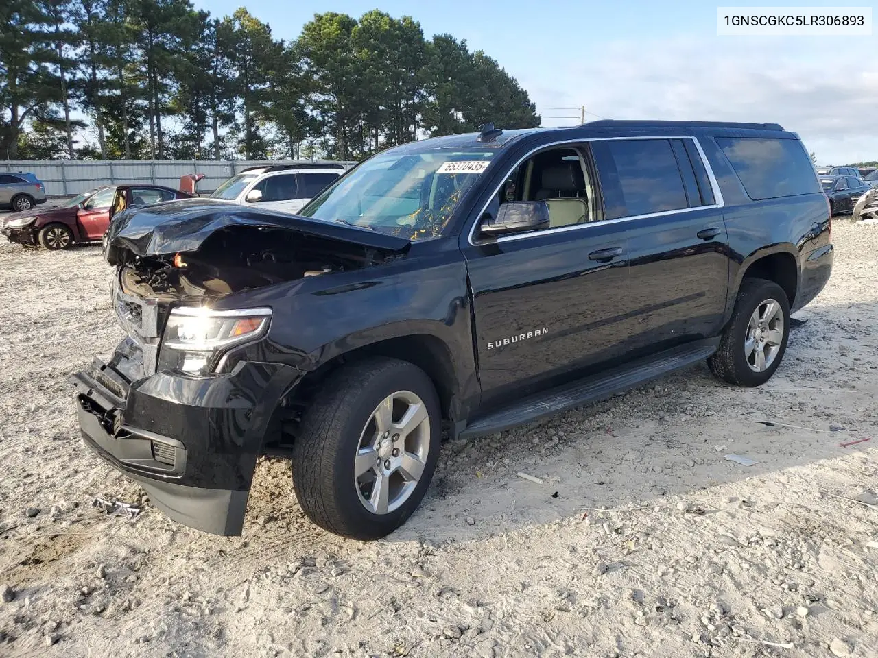 2020 Chevrolet Suburban C1500 Ls VIN: 1GNSCGKC5LR306893 Lot: 65370435