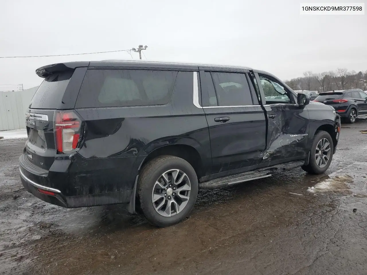 2021 Chevrolet Suburban K1500 Lt VIN: 1GNSKCKD9MR377598 Lot: 44597275