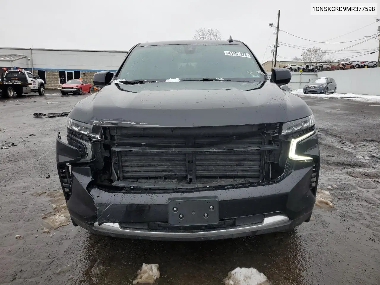 2021 Chevrolet Suburban K1500 Lt VIN: 1GNSKCKD9MR377598 Lot: 44597275