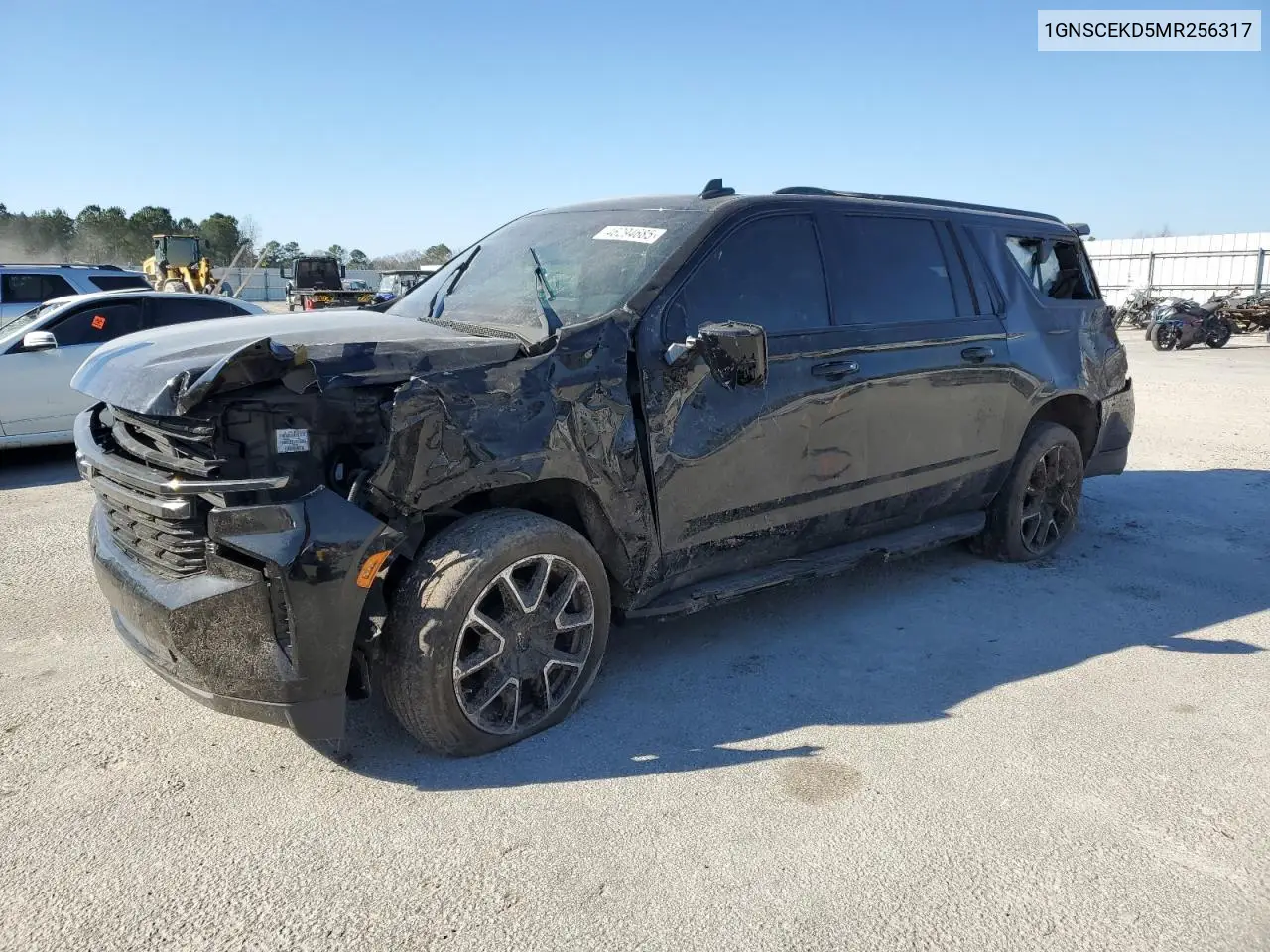 2021 Chevrolet Suburban C1500 Rst VIN: 1GNSCEKD5MR256317 Lot: 46294685