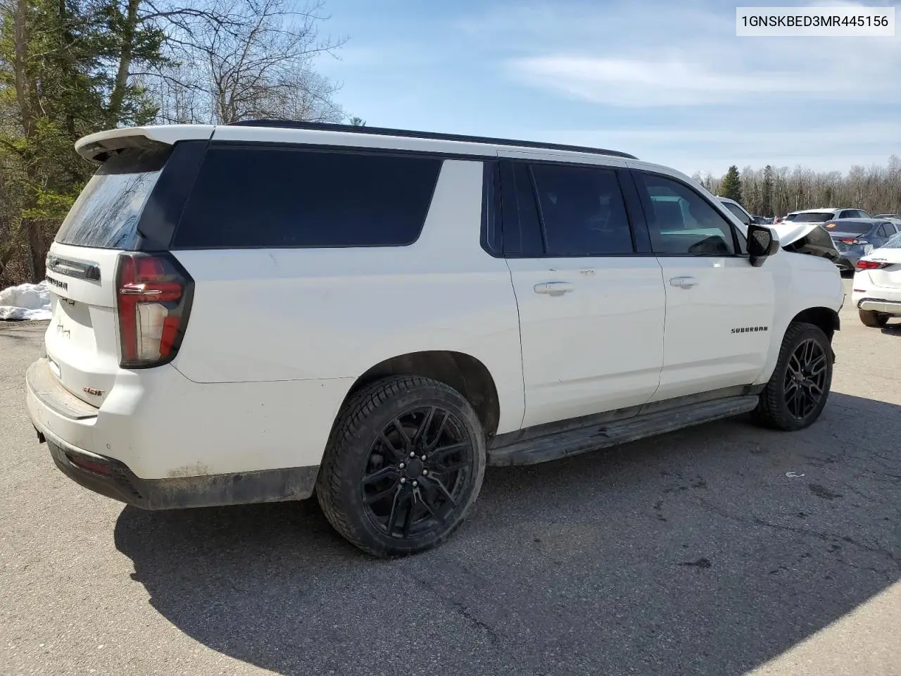 2021 Chevrolet Suburban K1500 Ls VIN: 1GNSKBED3MR445156 Lot: 46603765