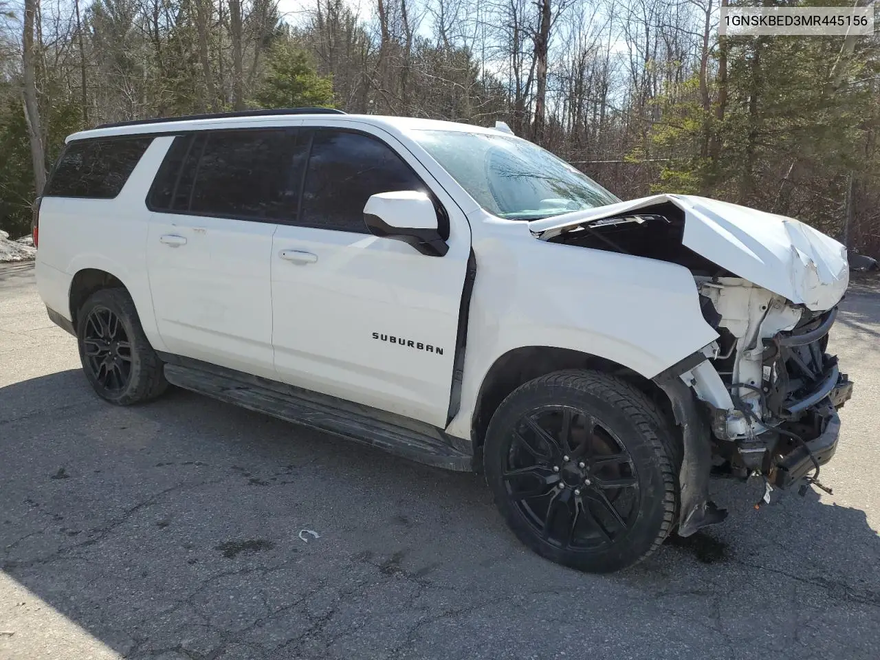 2021 Chevrolet Suburban K1500 Ls VIN: 1GNSKBED3MR445156 Lot: 46603765