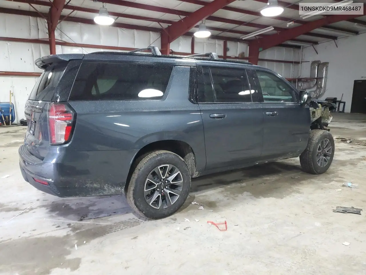 2021 Chevrolet Suburban K1500 Z71 VIN: 1GNSKDKD9MR468487 Lot: 47819185