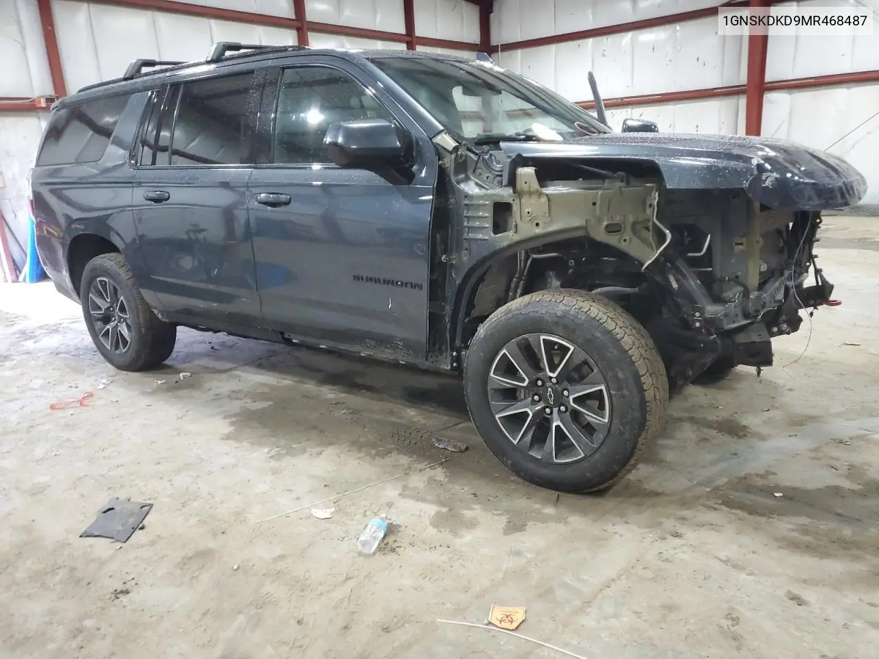 2021 Chevrolet Suburban K1500 Z71 VIN: 1GNSKDKD9MR468487 Lot: 47819185