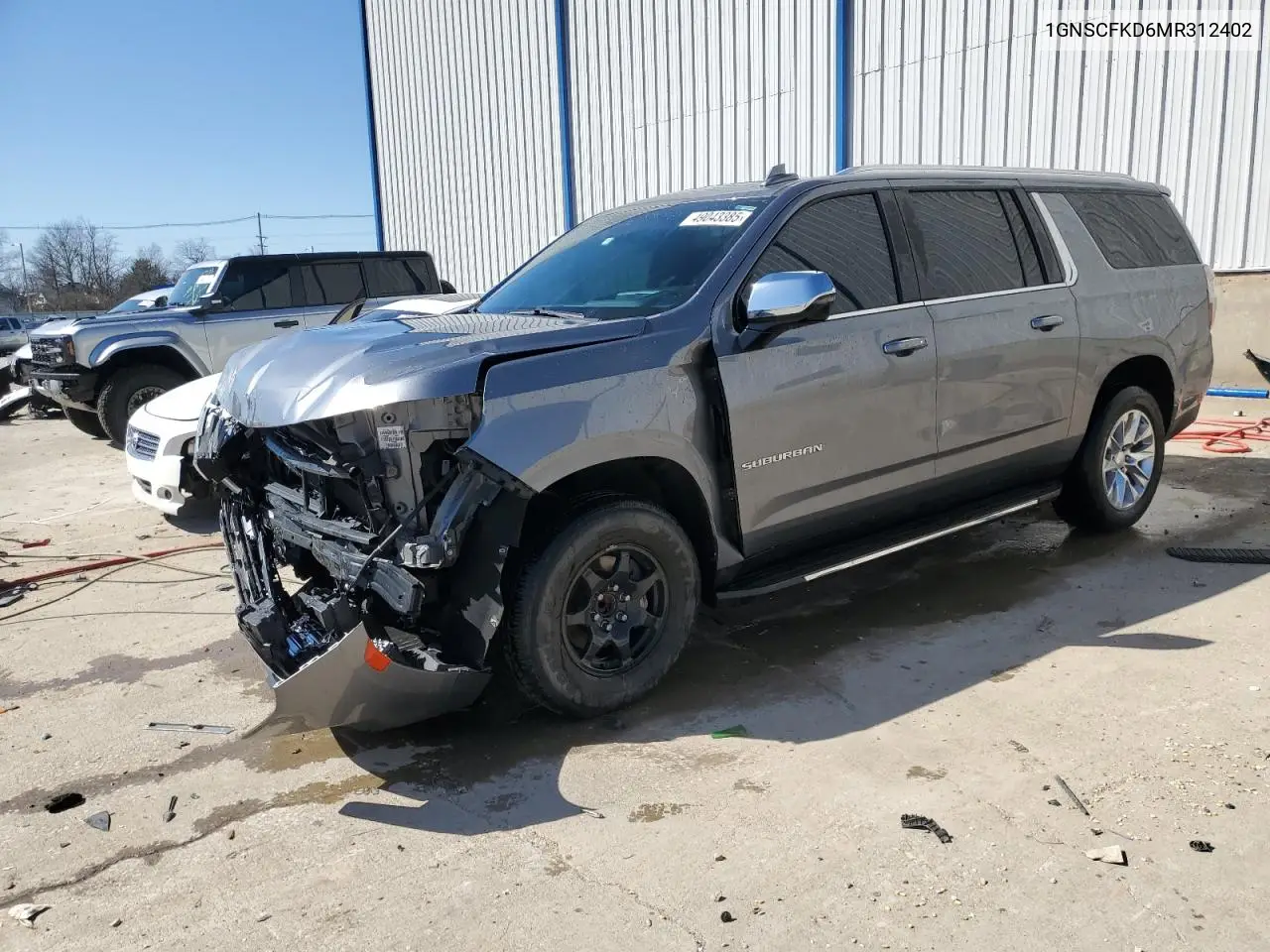 2021 Chevrolet Suburban C1500 Premier VIN: 1GNSCFKD6MR312402 Lot: 49043385