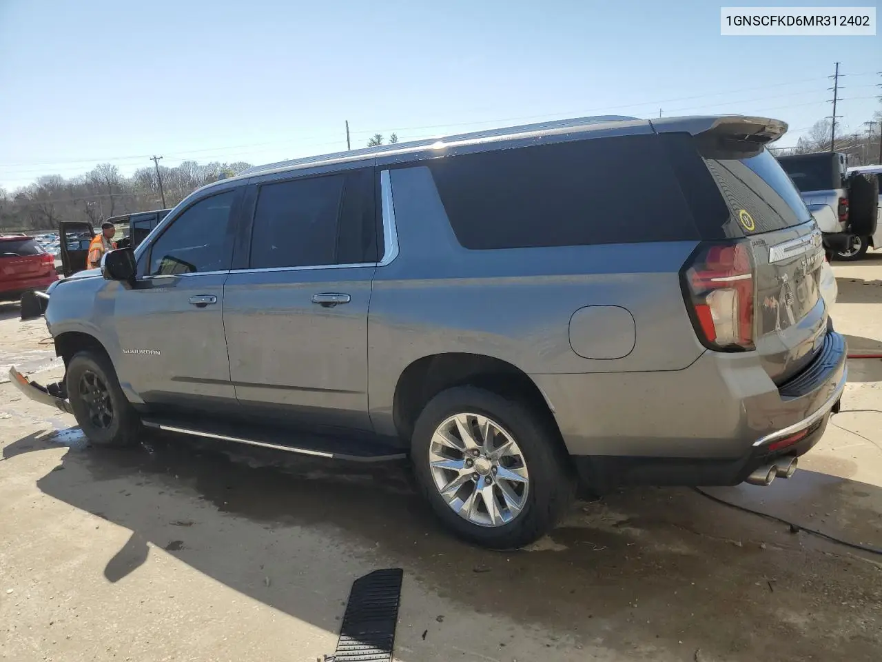 2021 Chevrolet Suburban C1500 Premier VIN: 1GNSCFKD6MR312402 Lot: 49043385