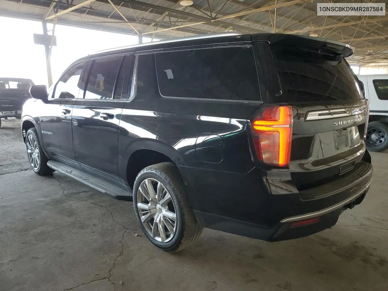 2021 Chevrolet Suburban C1500 Ls VIN: 1GNSCBKD9MR287584 Lot: 53914865