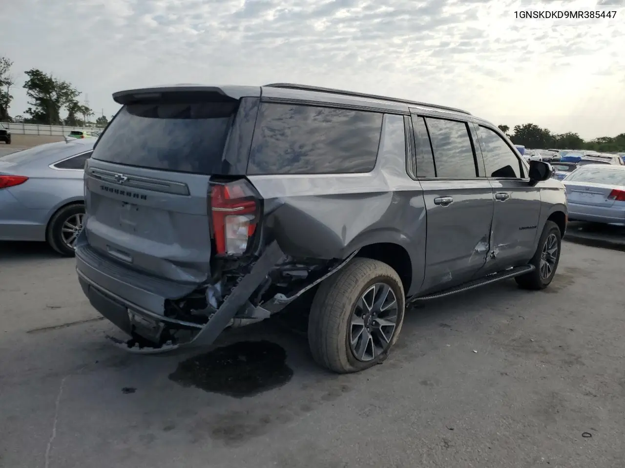 2021 Chevrolet Suburban K1500 Z71 VIN: 1GNSKDKD9MR385447 Lot: 55764935