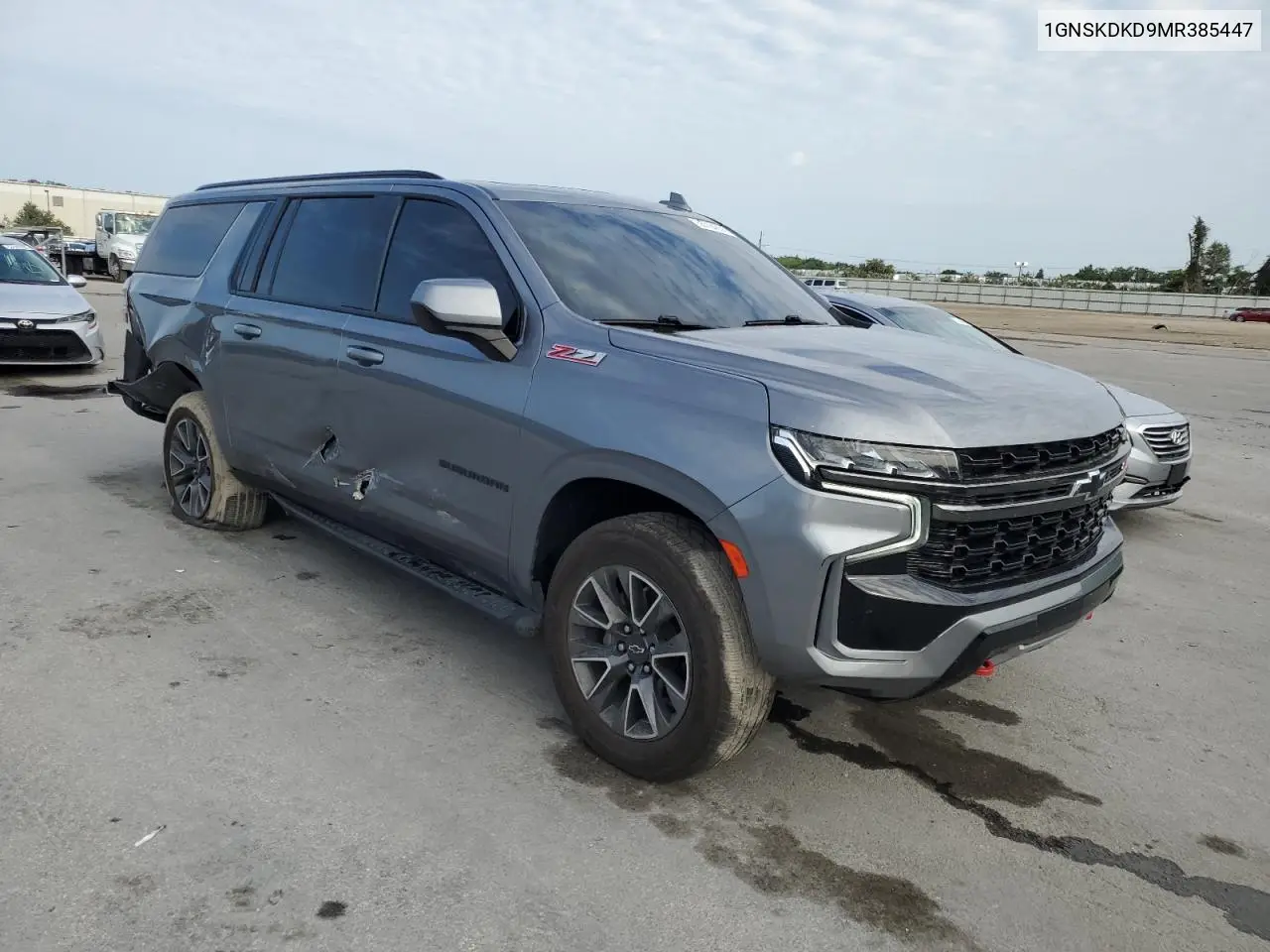 2021 Chevrolet Suburban K1500 Z71 VIN: 1GNSKDKD9MR385447 Lot: 55764935