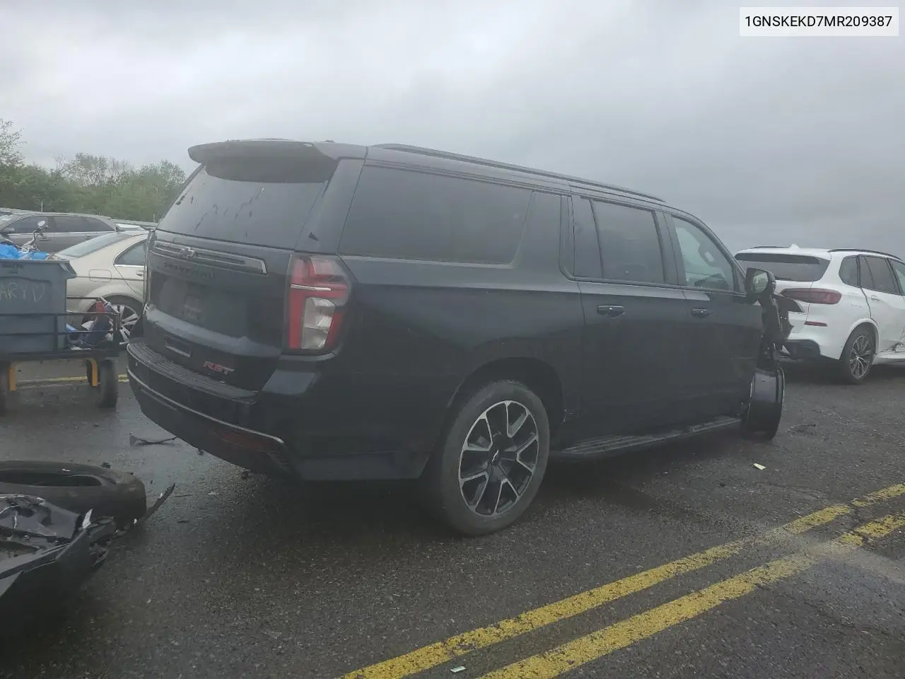 2021 Chevrolet Suburban K1500 Rst VIN: 1GNSKEKD7MR209387 Lot: 56518465