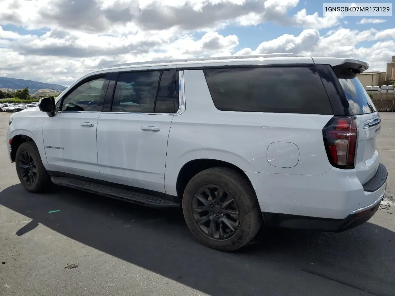 2021 Chevrolet Suburban C1500 Ls VIN: 1GNSCBKD7MR173129 Lot: 56896905