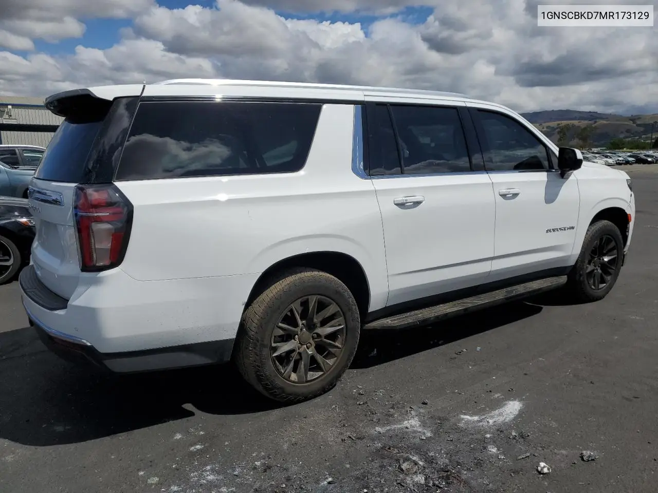 2021 Chevrolet Suburban C1500 Ls VIN: 1GNSCBKD7MR173129 Lot: 56896905