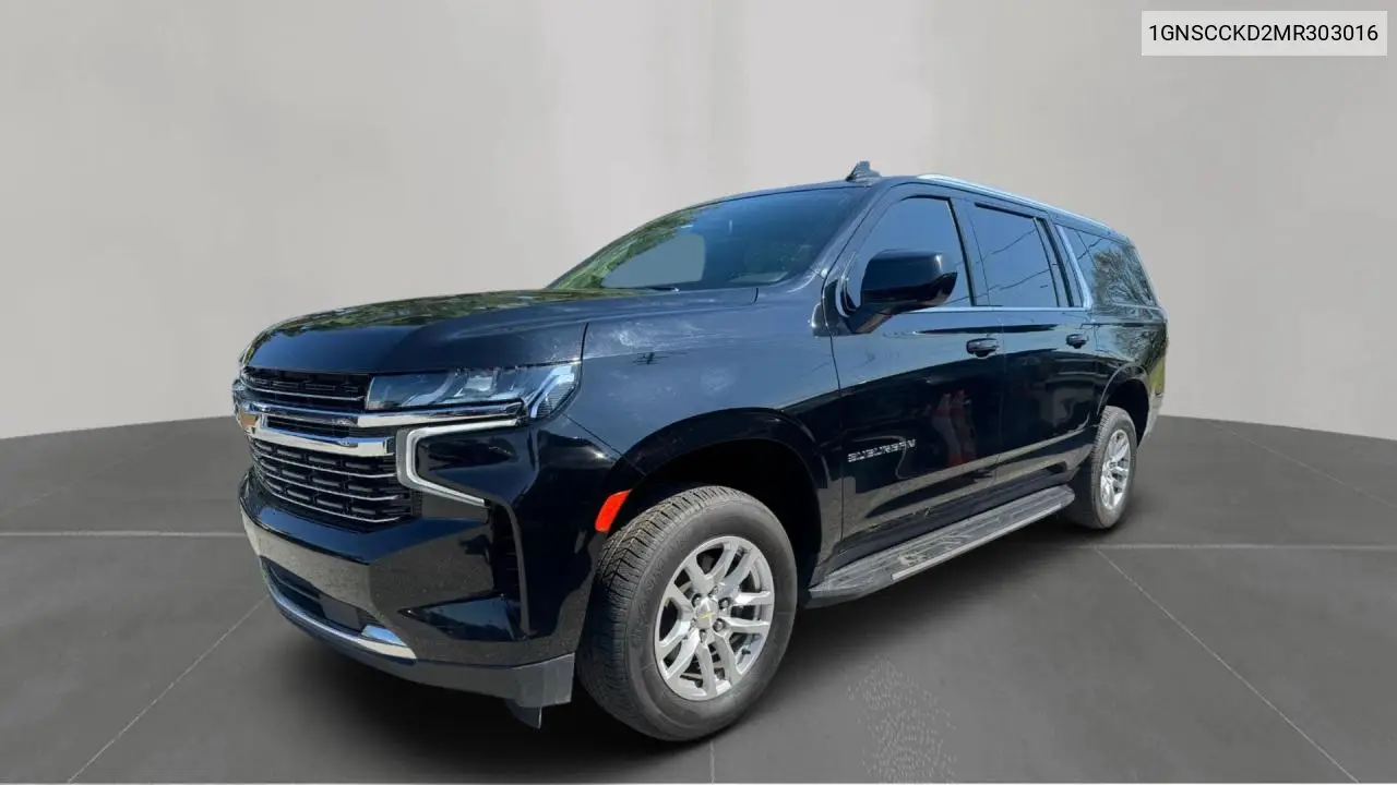 2021 Chevrolet Suburban C1500 Lt VIN: 1GNSCCKD2MR303016 Lot: 57201425