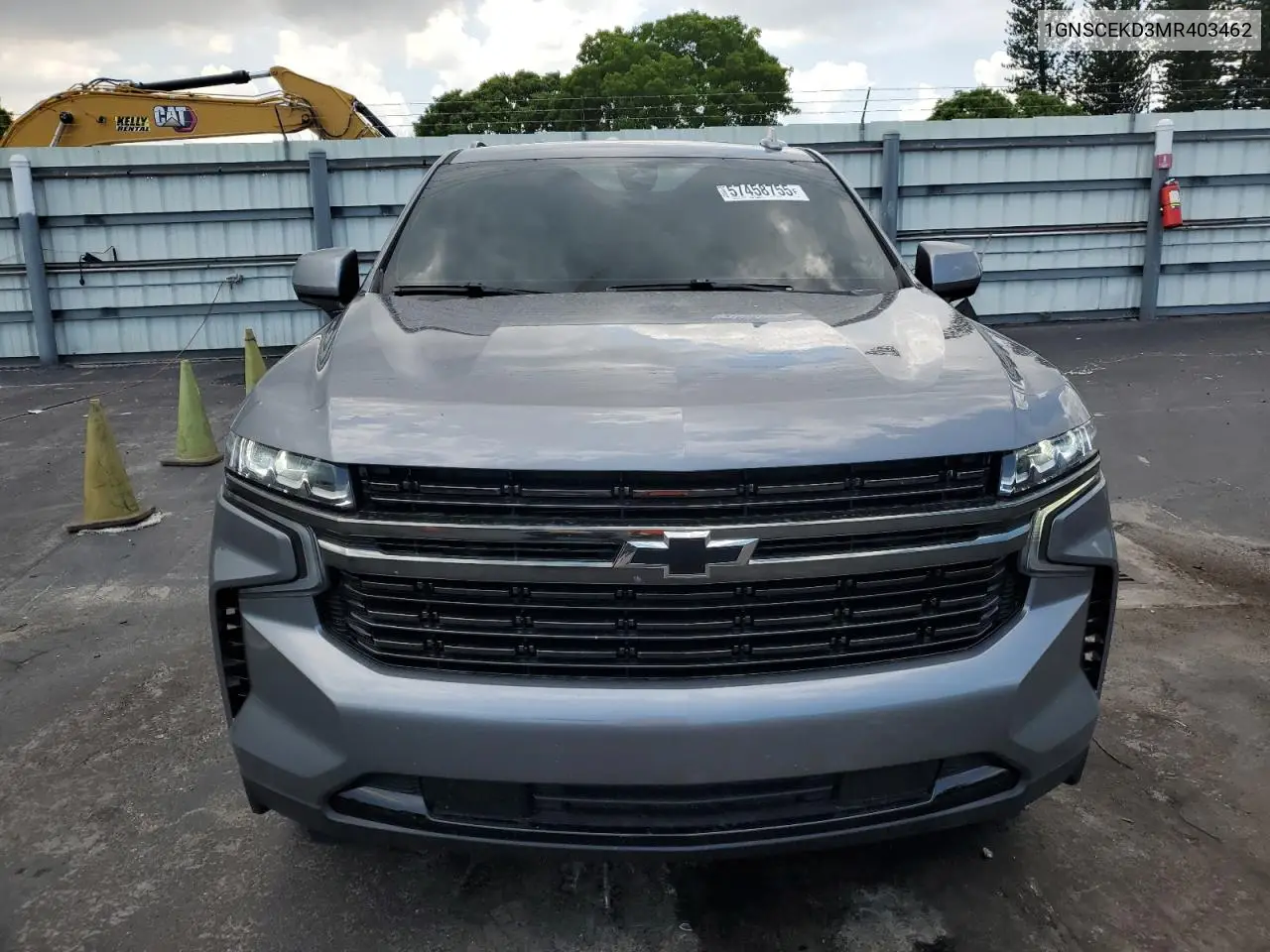 2021 Chevrolet Suburban C1500 Rst VIN: 1GNSCEKD3MR403462 Lot: 57458755