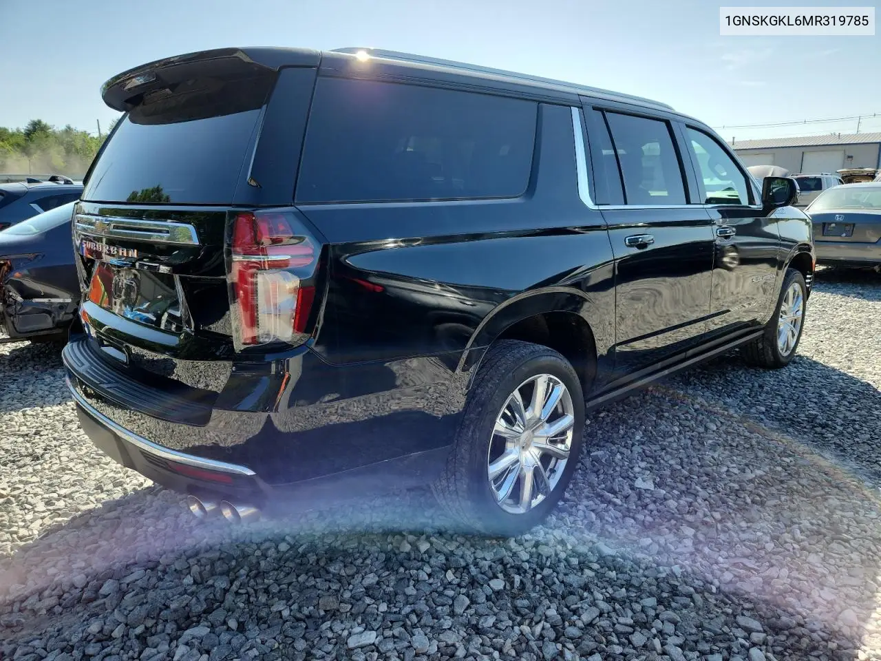 2021 Chevrolet Suburban K1500 High Country VIN: 1GNSKGKL6MR319785 Lot: 58487525