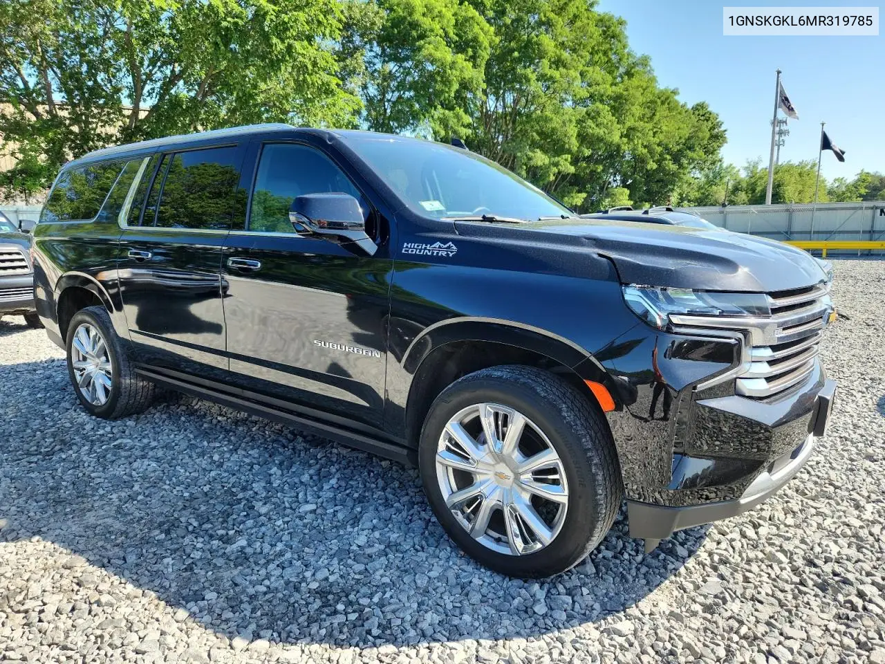 2021 Chevrolet Suburban K1500 High Country VIN: 1GNSKGKL6MR319785 Lot: 58487525