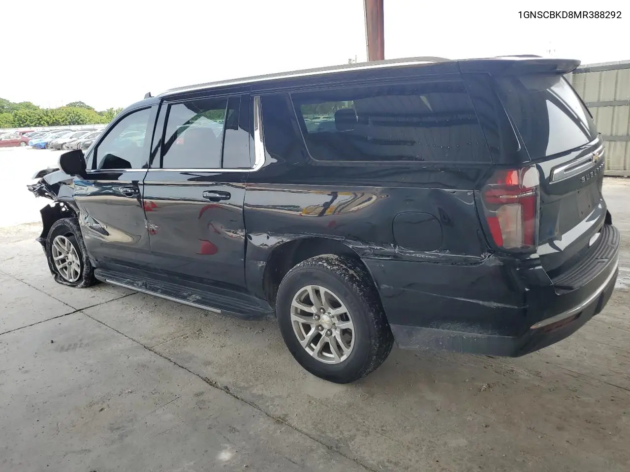 2021 Chevrolet Suburban C1500 Ls VIN: 1GNSCBKD8MR388292 Lot: 59531985