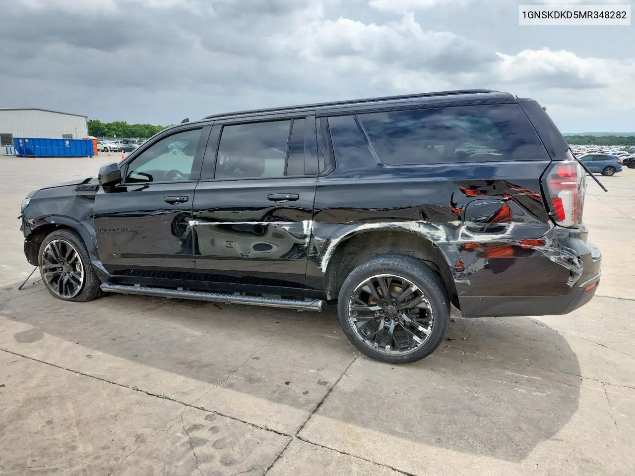2021 Chevrolet Suburban K1500 Z71 VIN: 1GNSKDKD5MR348282 Lot: 59567225