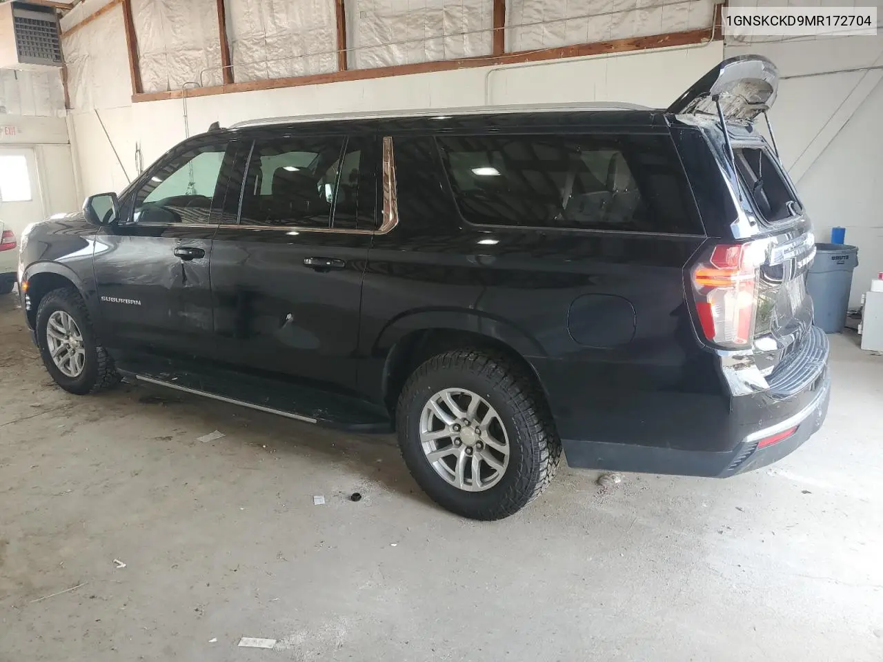 2021 Chevrolet Suburban K1500 Lt VIN: 1GNSKCKD9MR172704 Lot: 59959105