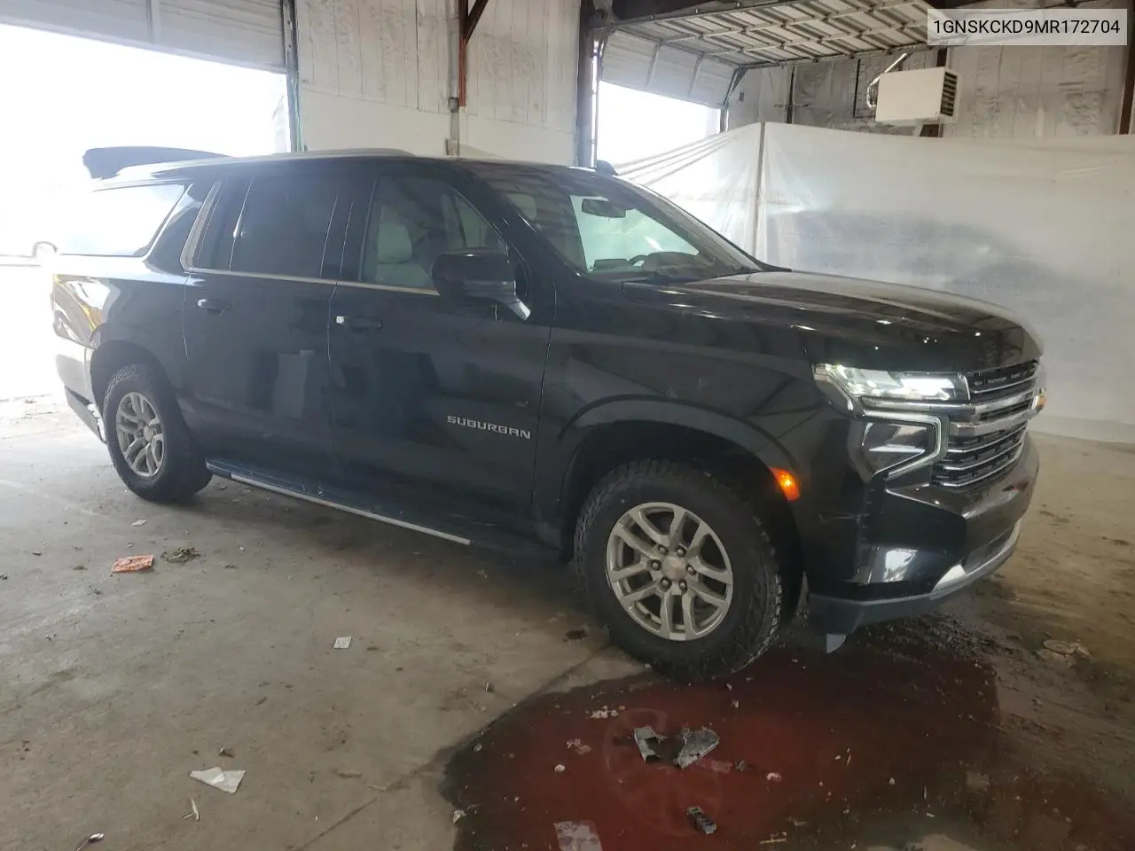 2021 Chevrolet Suburban K1500 Lt VIN: 1GNSKCKD9MR172704 Lot: 59959105