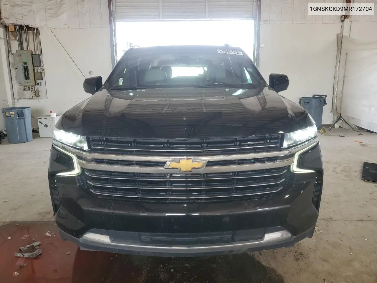 2021 Chevrolet Suburban K1500 Lt VIN: 1GNSKCKD9MR172704 Lot: 59959105