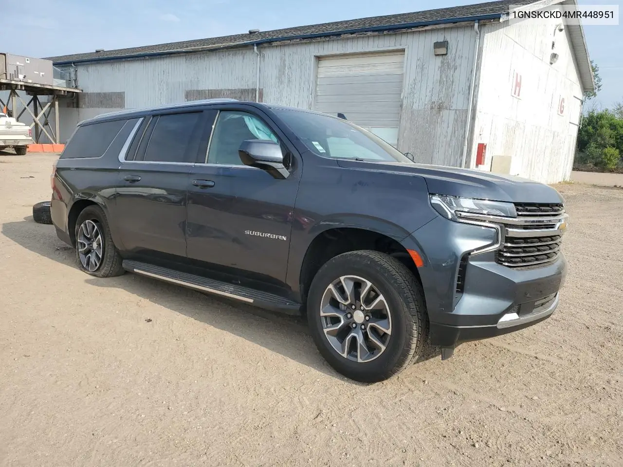 2021 Chevrolet Suburban K1500 Lt VIN: 1GNSKCKD4MR448951 Lot: 60559385