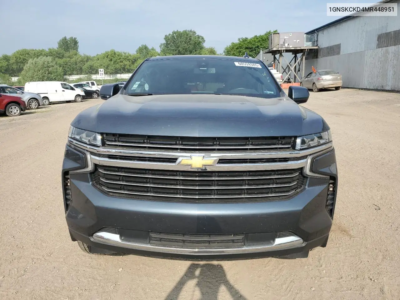 2021 Chevrolet Suburban K1500 Lt VIN: 1GNSKCKD4MR448951 Lot: 60559385