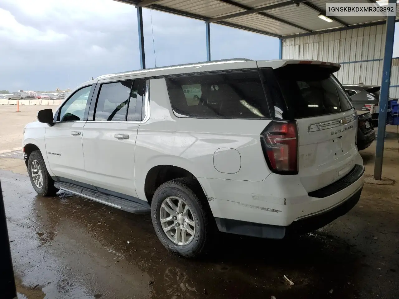 2021 Chevrolet Suburban K1500 Ls VIN: 1GNSKBKDXMR303892 Lot: 60840085