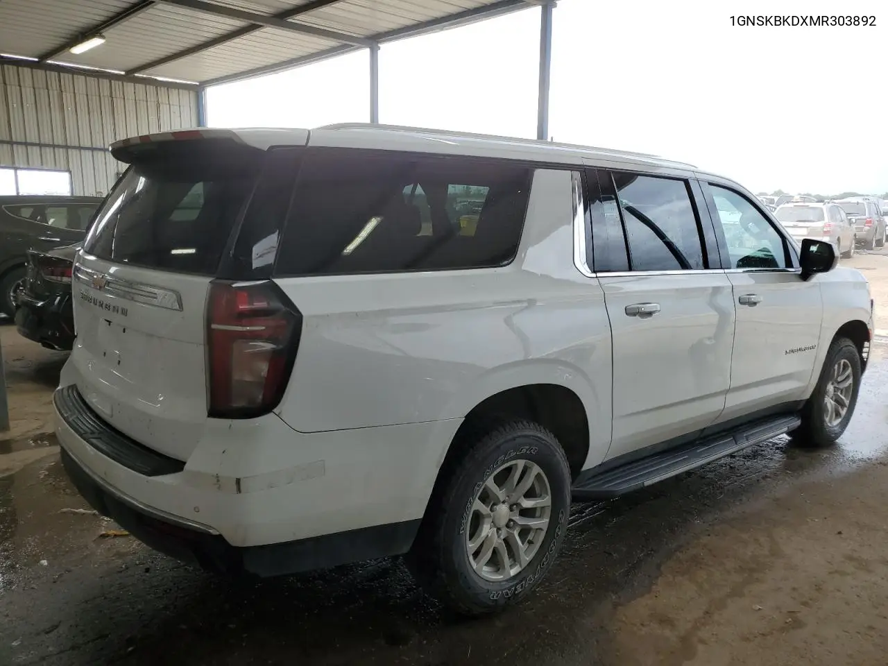 2021 Chevrolet Suburban K1500 Ls VIN: 1GNSKBKDXMR303892 Lot: 60840085