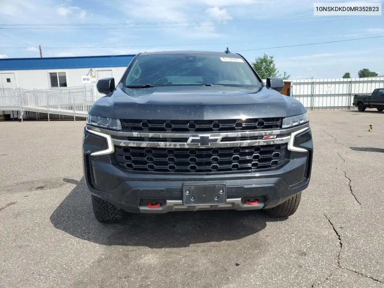 2021 Chevrolet Suburban K1500 Z71 VIN: 1GNSKDKD0MR352823 Lot: 61195945