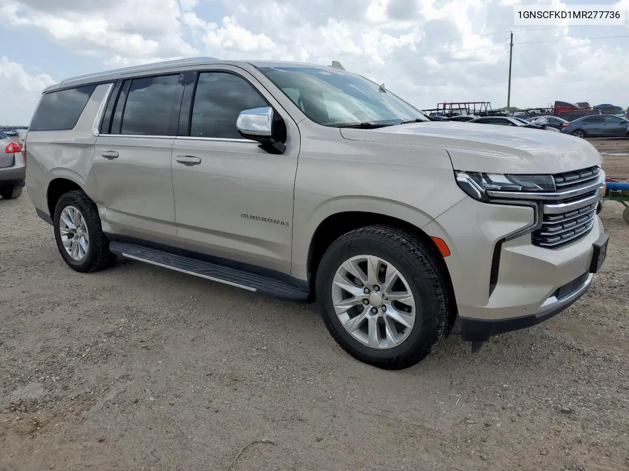 2021 Chevrolet Suburban C1500 Premier VIN: 1GNSCFKD1MR277736 Lot: 61593645