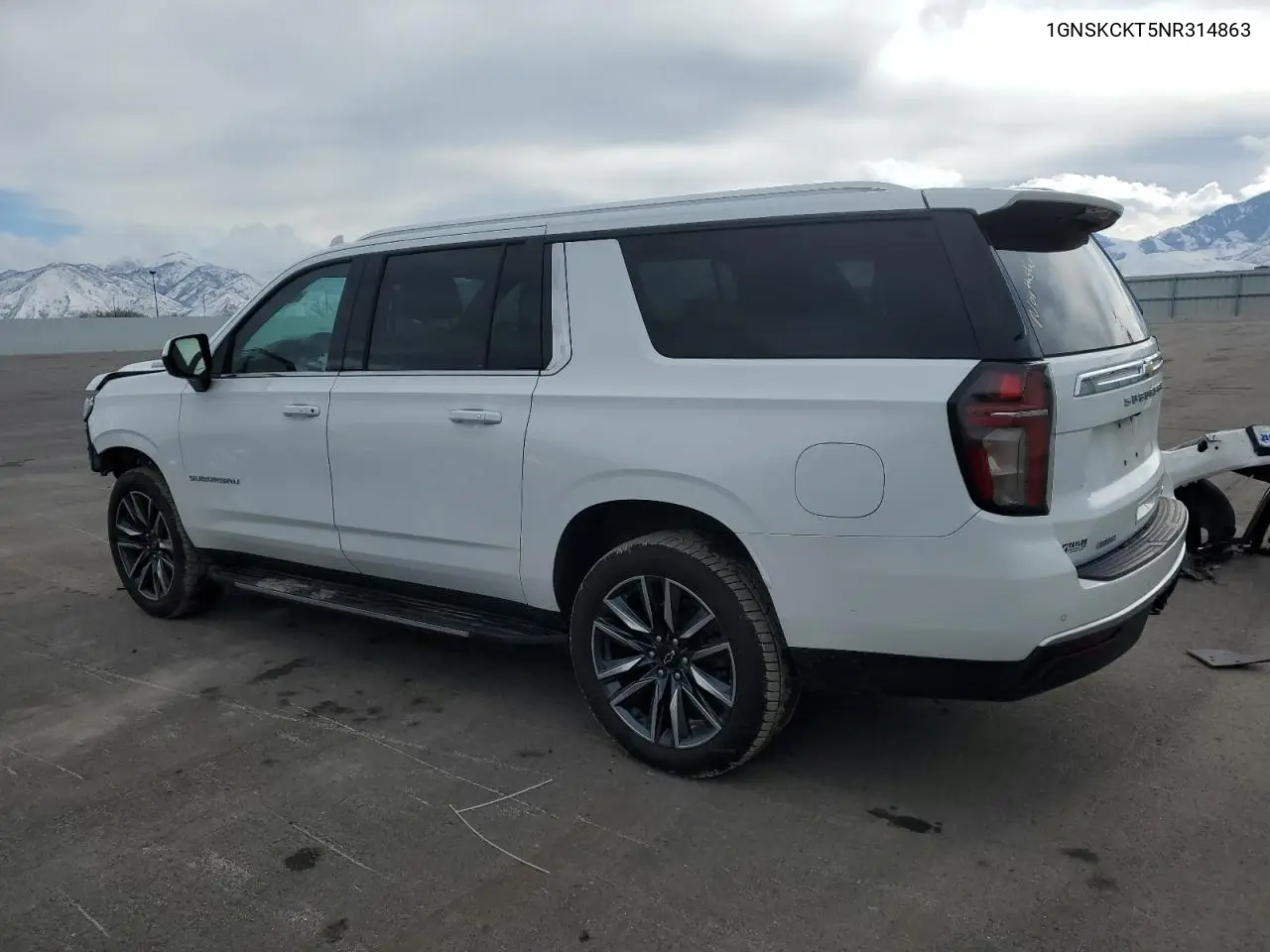 2022 Chevrolet Suburban K1500 Lt VIN: 1GNSKCKT5NR314863 Lot: 51687605